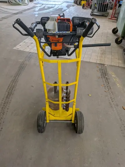Grondboormachine 1 mans 2 takt Stihl, BT 131, bouwjaar 2018 – kavel bij Onlineveilingmeester, Hoek van Holland
