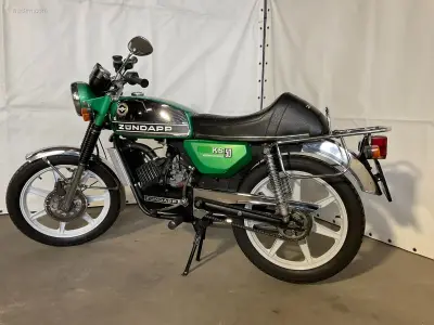 Oldtimer Zundapp KS50 watercooled – kavel bij Auctim, Bergeijk