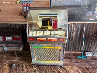 Jukebox Seeburg – kavel bij Auctim, Ysselsteyn