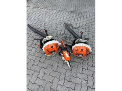 1 Defekte Stihl Geräte: 2 Laubbläser BR 600 und 1 Motorsäge MS 261 C – kavel bij Zoll-Auktion, Kropp