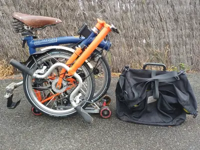 Brompton C-Line vouwfiets – kavel bij De Kringwinkel, Liedekerke