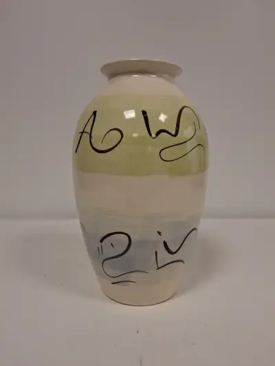 originele vintage designvaas van de bekende West-Duitse fabrikant Scheurich – kavel bij De Kringwinkel, Ronse