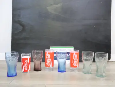 Set Coca-Cola glazen'' – kavel bij GSD Auctions, Zoeterwoude