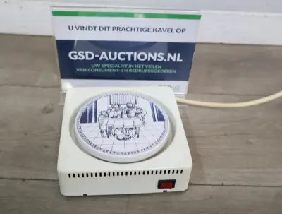 Elektrische warmhoudplaat met print'' – kavel bij GSD Auctions, Zoeterwoude