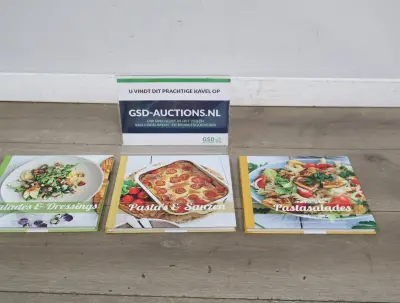 Set kookboeken Pasta en Salades'' – kavel bij GSD Auctions, Zoeterwoude