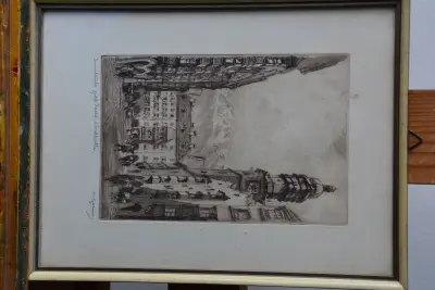 Prent van Innsbruck, Gouden dak, door Gotmey'' – kavel bij GSD Auctions, Zoeterwoude