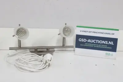 Moderne dubbele LED Plafonniere'' – kavel bij GSD Auctions, Zoeterwoude