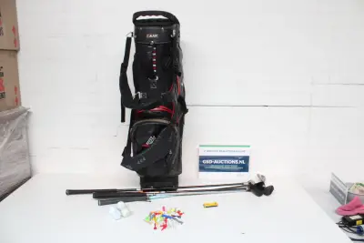 Big Max golftas met Golfclubs – kavel bij GSD Auctions, Zoeterwoude