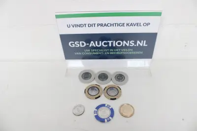 Casino fiches van Holland Casinos – kavel bij GSD Auctions, Zoeterwoude