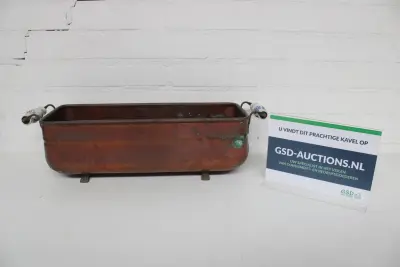 Vintage koperen bak – kavel bij GSD Auctions, Zoeterwoude