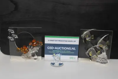 Swarovski Kristallen Beelden - Vissen – kavel bij GSD Auctions, Zoeterwoude