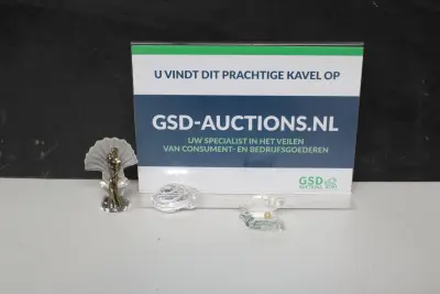 Mix van 3 kristallen Swarovski beeldjes – kavel bij GSD Auctions, Zoeterwoude