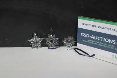Swarovski kristallen kerststerren – kavel bij GSD Auctions, Zoeterwoude