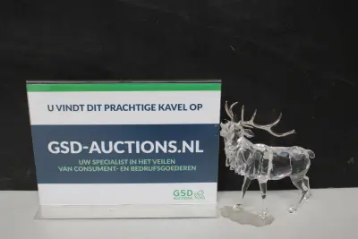 Swarovski-kristallen hertenbok (mod. 291431) – kavel bij GSD Auctions, Zoeterwoude
