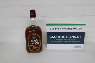 Fles King's Ransom Scotch Whisky 12 jaar – kavel bij GSD Auctions, Zoeterwoude