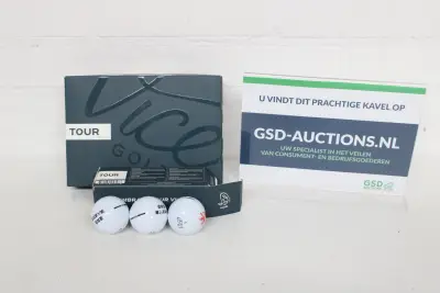 Vice Golf Tour White golfballen – kavel bij GSD Auctions, Zoeterwoude