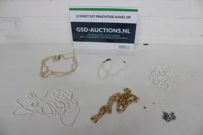 Set van diverse kettingen en oorbellen – kavel bij GSD Auctions, Zoeterwoude