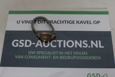 Vintage Dameshorloge met metalen band – kavel bij GSD Auctions, Zoeterwoude