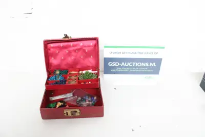Sieradendoos met Bijouterie – kavel bij GSD Auctions, Zoeterwoude