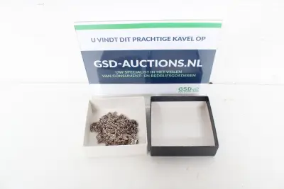 zilverkleurige metalen schakelketting – kavel bij GSD Auctions, Zoeterwoude