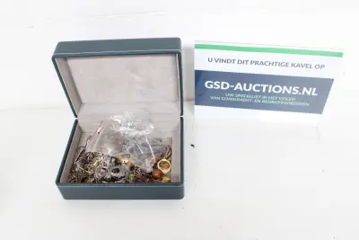 Mix van diverse sieraden in een doosje – kavel bij GSD Auctions, Zoeterwoude