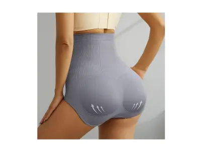 Shapewear broek met hoge taille - blauw grijs - large – kavel bij GSD Auctions, Zoeterwoude