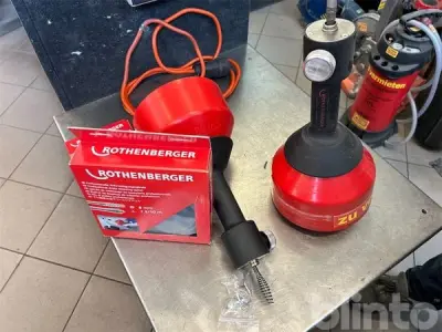 2x Rohrreinigungsgerät Rothenberger ROSPIMATIC CL – kavel bij Blinto, Hamm