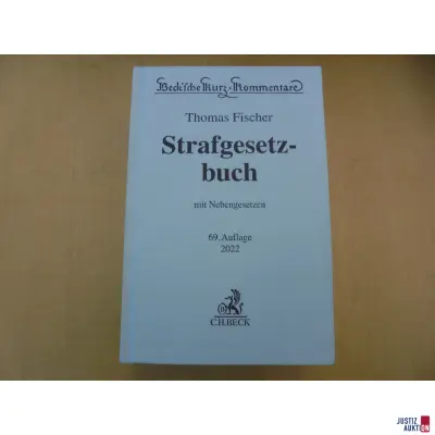 Strafgesetzbuch, mit Nebengesetzen – kavel bij Justiz-Auktion, Dülmen