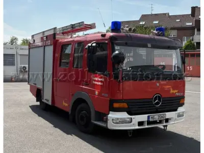 1 Löschgruppenfahrzeug LF 8/6 Mercedes Atego mit Ziegler-Aufbau – kavel bij Zoll-Auktion, Mönchengladbach