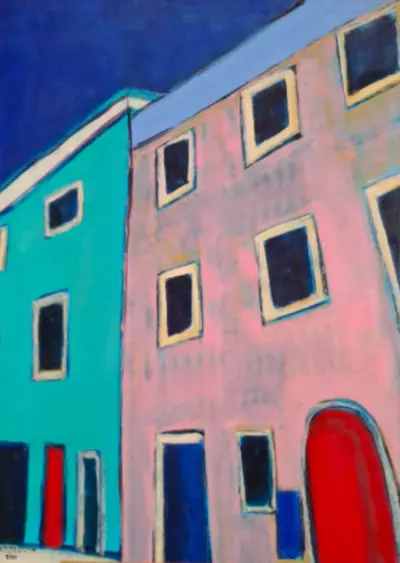 Acryl op doek, Maya Wildevuur, Isla di Giglio – kavel bij Onlineveilingmeester, Groningen