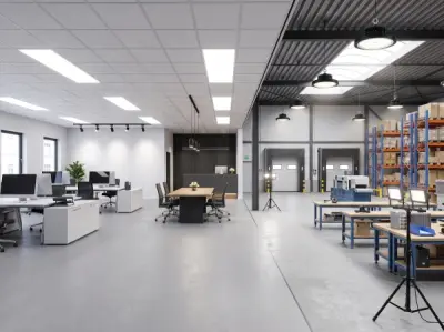 Diverse professionele LED-verlichting voor kantoor en industrie – veiling bij XL Auctions