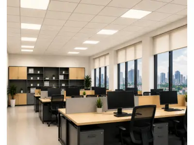 40x 40 x LED Paneel 45W – 4200K – 595x595mm – IP20 – GALAKSI – kavel bij XL Auctions
