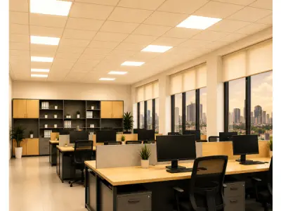 16x 16 x LED Paneel 45W – 3000K – 595x595mm – IP20 – GALAKSI – kavel bij XL Auctions