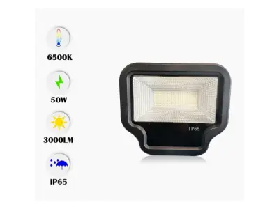 10x 10 x LED Schijnwerper 50W – 6500K Koud Wit – IP65 – WARD-50 – kavel bij XL Auctions