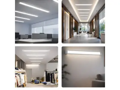 60x 60 x LED Balk 36W – 120cm – 6500K – Koppelbaar – TETRA-120 – kavel bij XL Auctions