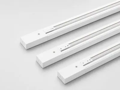 10x 10 x Verlichtingsrail – 2 Meter – Wit – LIGHTING TRACK – kavel bij XL Auctions
