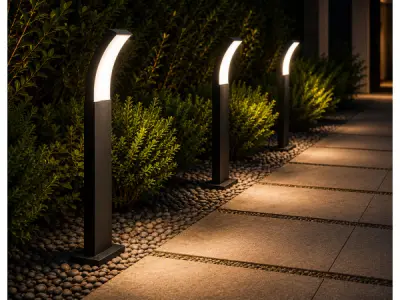 8x 8 x LED Sokkellamp voor Buiten – 12W – 4200K – PRESTIGE-3 – kavel bij XL Auctions