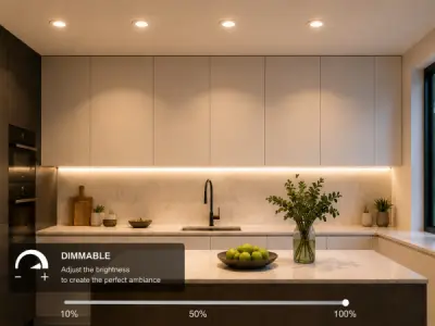 50x 50 x LED Downlight – 7W – Dimbaar – 3000K – Zilver – kavel bij XL Auctions