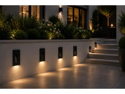 10x 10 x LED Trapverlichting 3W – Rechthoek – Zwart – YOGA-V1 – kavel bij XL Auctions