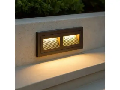 6x 6 x LED Trapverlichting – 3W – 3000K – Rechthoekig – LY06 – kavel bij XL Auctions