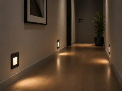 6x 6 x LED Trapverlichting 1W – Zwart – PIR Sensor – DIAMOND – kavel bij XL Auctions