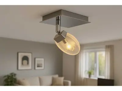 10x 10 x LED Plafondspot 5W – 4000K – Zilver – HL7161L – kavel bij XL Auctions