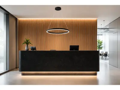 LED Ring Hanglamp 35W – 3CCT Dimbaar – Zwart – HARVEY-35 – kavel bij XL Auctions