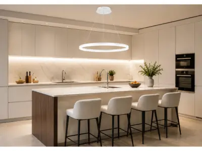 LED Ring Hanglamp 35W – 3CCT Dimbaar – Wit – HARVEY-35 – kavel bij XL Auctions