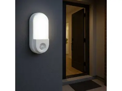 4x 4 x LED Plafondlamp met Sensor – Ovaal – 15W – 6500K – kavel bij XL Auctions