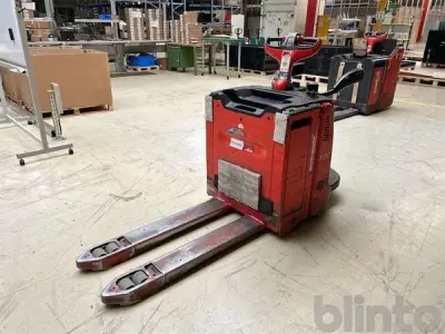 Elektro-Niederhubwagen mit Fahrerplattform Linde T20 AP – kavel bij Blinto, Dresden
