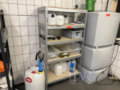 Stalen in elkaar te zetten rek – kavel bij IVG, Bad Salzuflen