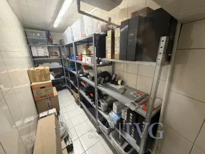 Stalen in elkaar te zetten rek – kavel bij IVG, Bad Salzuflen