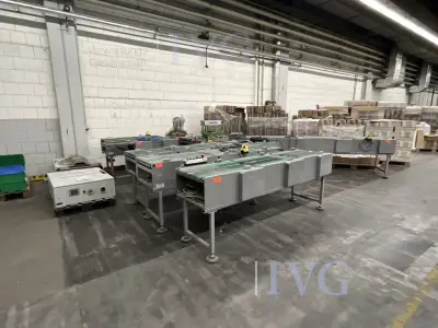 Transportbänder RIMA – kavel bij IVG, Augsburg