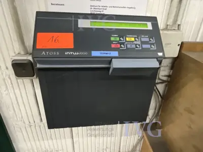 Tijdregistratieterminal ATOSS Intus 2000 – kavel bij IVG, Augsburg